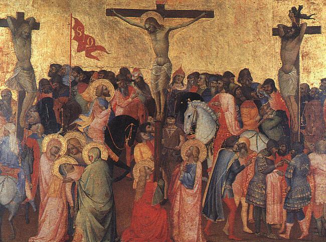 Agnolo  Gaddi The Crucifixion china oil painting image